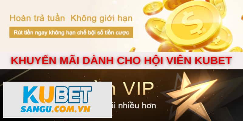 Khuyến mãi hoàn trả tuần không giới hạn cho hội viên